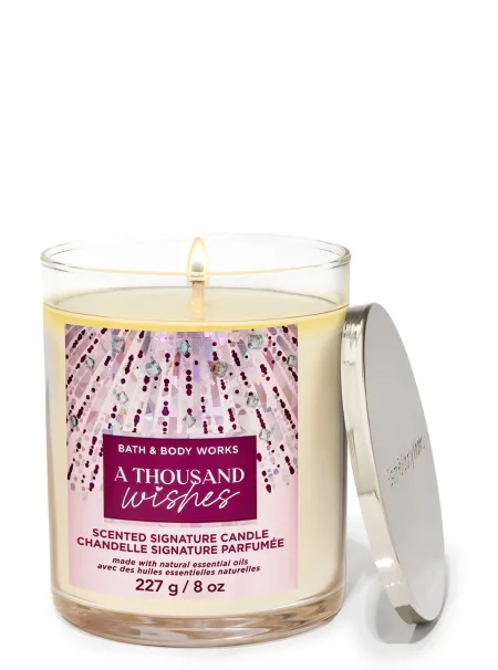 Bath & Bady Works Candle a thousand wishes 