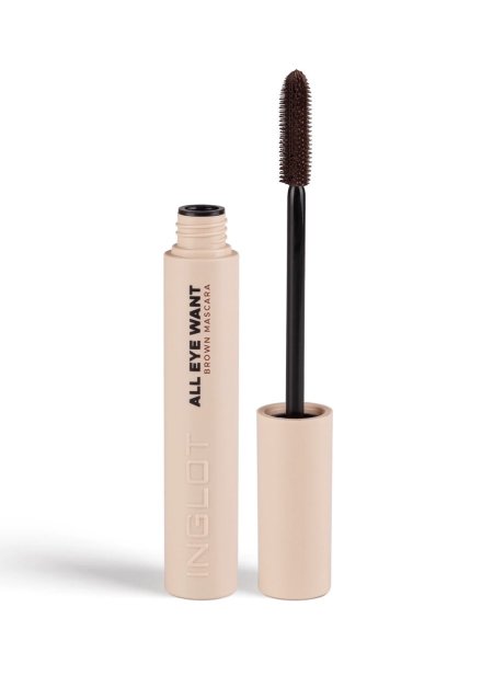 INGLOT ALL EYE WANT BROWN MASCARA