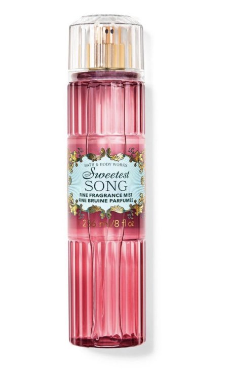 Bath and body works Sweetest Song body mist