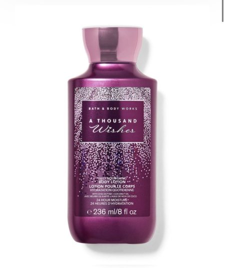 Bath & Body works A Thousand Wishes body lotion