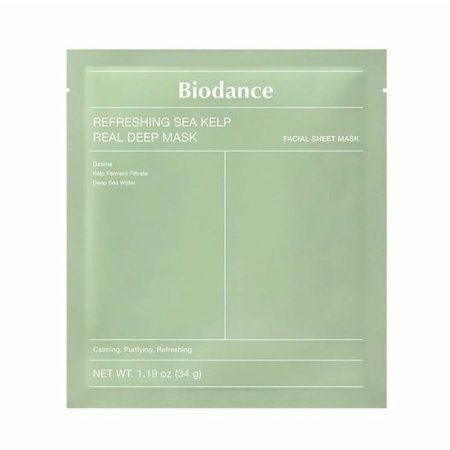 Refreshing sea kelp real deep mask