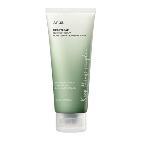 Anua heartleaf pore deep cleansing foam