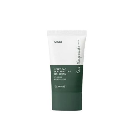 Anua heartleaf silky moisture sun cream