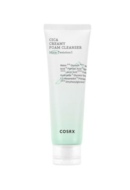 cosrx cica creamy foam cleanser