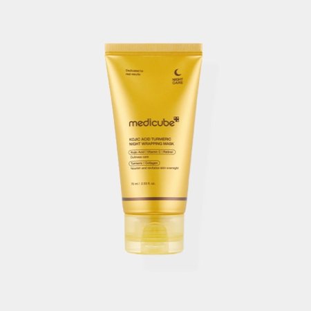 medicube KOJIC ACID TURMERIC NIGHT WRAPPING MASK