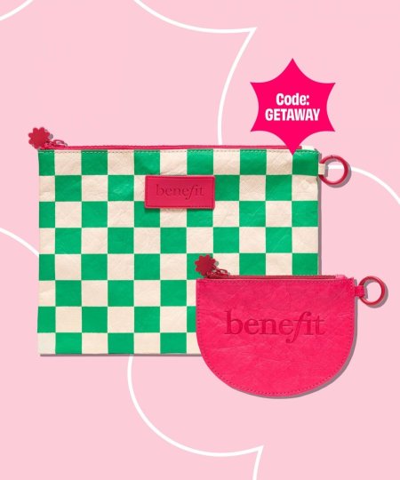 benefit makeup bag